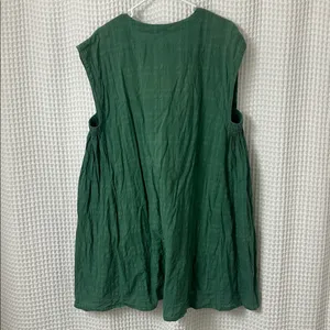 YFB Young Fabulous & Broke Green Cotton Mini Dress Large thumbnail 5