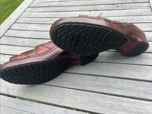 Ariat Brown Leather Strappy Slingback Sandals thumbnail 3