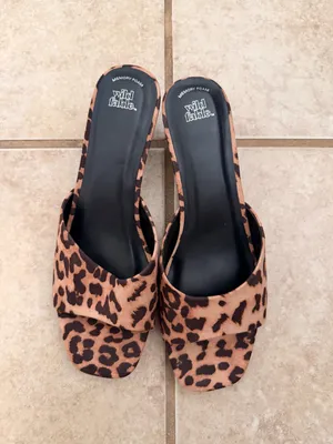 Wild Fable Mavis Leopard Print Kitten Heels thumbnail 2