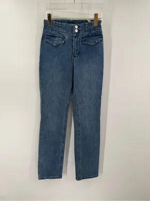 Anthropologie Maeve Bombshell Slim Straight Jean size 26 thumbnail 3