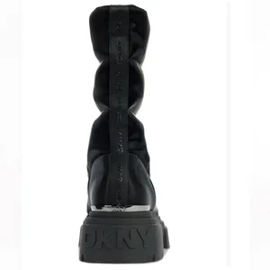 NEW $286 DKNY Women's Fiza Zipper Boots Black sz -8.5 thumbnail 5