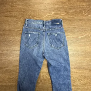 Mother Superior The High Waisted Smokin Double Ankle Jeans Women 25 Crop USA thumbnail 11