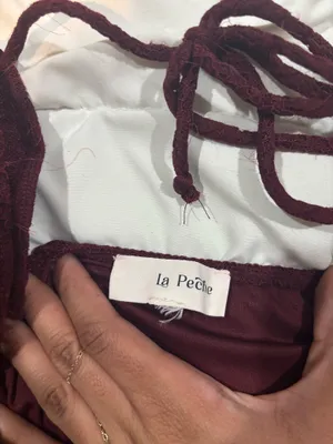 Burgundy crop top Red Size M thumbnail 4