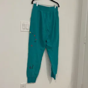 True Religion Teal Love Sweatpants thumbnail 4