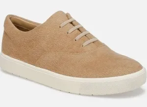 Vince Warren Wool‎ Texture Low Top Sneakers Camel Tan Platform Shoes Size 8.5US thumbnail 1