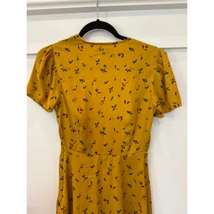 Urban Outfitters Jen Floral Empire Waist Button Down Mini Dress, S thumbnail 8