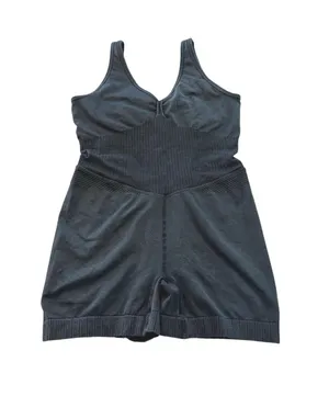 JoyLab Gray Tank Bodysuit Gym Playsuit Size Medium thumbnail 1