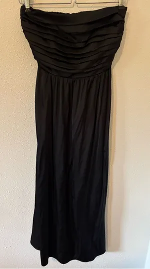 Abercrombie & Fitch Emerson Midi Strapless Dress thumbnail 1