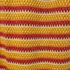 Zara | Striped Jacquard Crochet‎ Knit Midi Dress medium thumbnail 3