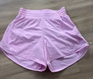 Lululemon Hotty Hot High-Rise Lined Short 4" Vitapink Women Size 4 thumbnail 1