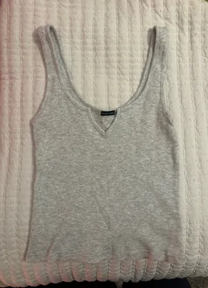 Grey Brandy Melville Tank thumbnail 1