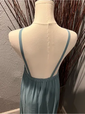 🌼Show Me Your Mumu Amanda Dress In Silver Sage Size Small🌼 thumbnail 5