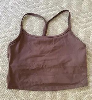 Gottex Rose pink crop athletic top thumbnail 1