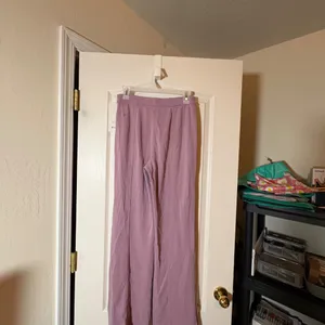 Lululemon Softstreme High-Rise Wide-Leg Pique Pant Regular Size Small, Color: LVLX thumbnail 5