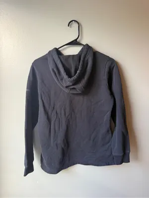 Columbia Black Logo Pullover Hoodie Women’s Size Small thumbnail 6