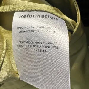 Reformation Avocado Green Straight Leg Pants size‎ 8 Casual Office Summer Party thumbnail 11