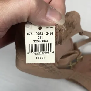 Aerie Scoop Bikini Top Womens Size XL NWT Nude Lacing Shimmer Adjustable thumbnail 4