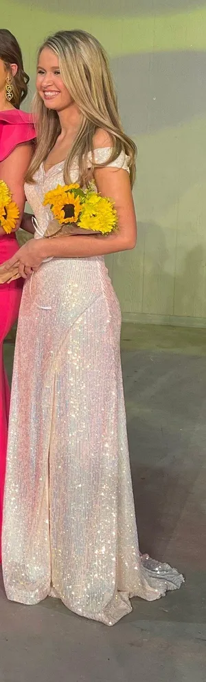 White Pageant / Prom Dress thumbnail 2