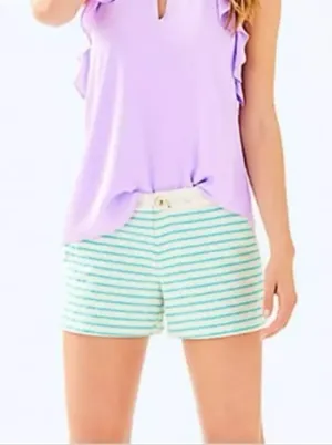 Lilly Pulitzer Callahan Blu Horizon Shorts Bayview thumbnail 1