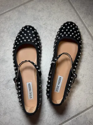 Steve Madden Ballet Flats Black thumbnail 2