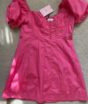 Hello Molly Hot Pink Dress thumbnail 2
