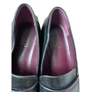 Franco Sarto Black Lug Loafers thumbnail 7