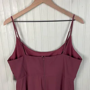 NEW Birdy Grey Amy Dress Chiffon Rosewood Womens Size XXL Long Length Bridesmaid thumbnail 8