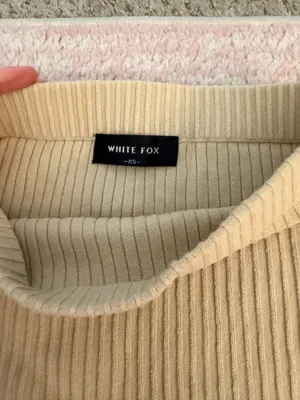 White Fox Set Boutique cream thumbnail 3