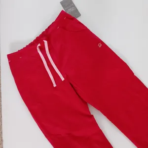 Maven Blossom Women's Multi Pockets Scrub Pants Size Small Red thumbnail 1