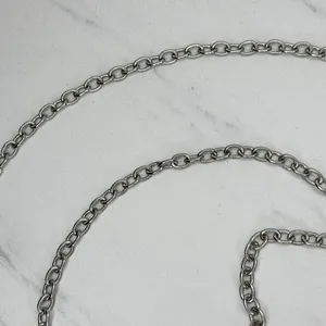 Draped Moon Star Silver Tone Chain Link Belt One Size (OS) ✨ thumbnail 8