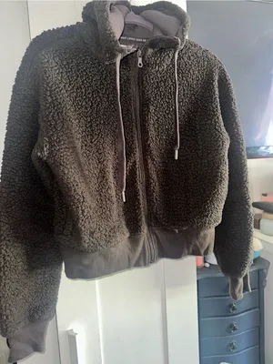 Aerie Offline Teddy Zip Up $60 MSRP thumbnail 6