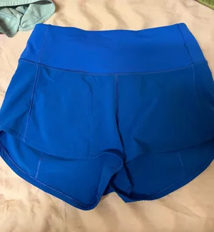 blazer blue tone size 4 2.5 lululemon speed up shorts high rise thumbnail 1