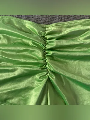 Amazon Neon Green Jeweled Strappy Dance Shorts thumbnail 3