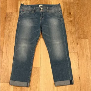 Hudson ginny‎ straight ankle w/ cuff Women's jeans 32 thumbnail 2