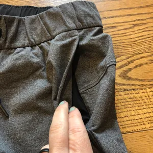 Lululemon On The Fly Pant 28” Heathered Black thumbnail 6