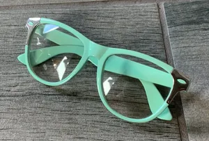 Mint glasses clear lens Green thumbnail 1