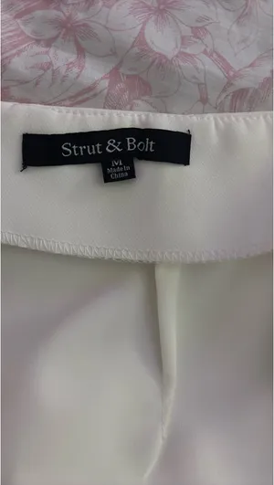 White Strut & Bolt Skort thumbnail 5