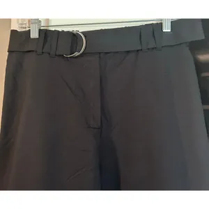 Laundry by Shelli Segal NWT Women's SZ M Belted Wide-Leg Cropped Pants Holiday thumbnail 3