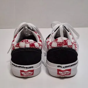 Vans Old Skool Sketch Checkerboard Low-Top Skate Shoes thumbnail 4