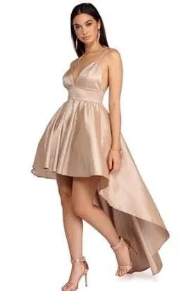 Windsor Champagne Formal Homecoming Dress thumbnail 2
