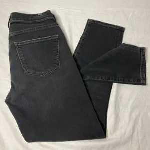 Citizens of Humanity Rocket Crop Women's Sz 25 Black Distressed Skinny Jeans EUC thumbnail 3