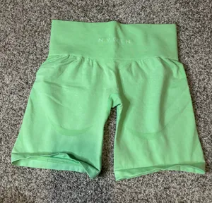 NVGTN Green Biker Shorts thumbnail 1