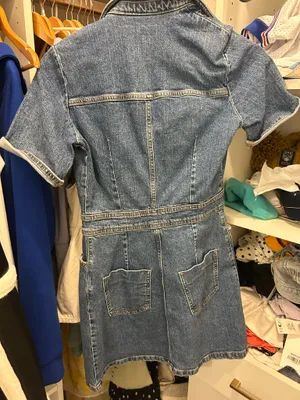 Zara Denim Dress thumbnail 2