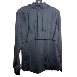 SPANX Full Zip Athletic Contour Jacket in Black Sz. L thumbnail 2