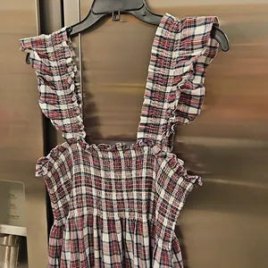 💕HILL HOUSE💕 Ellie Nap Dress ~ Multi-Color Tartan Plaid Print Large thumbnail 14