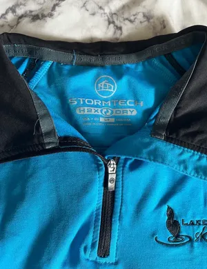 Skatie Lake Placid Skating Stormtech quarter zip thumbnail 3