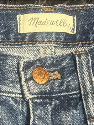 Madewell The Momjean in Downey Wash Jeans Size 28 thumbnail 7