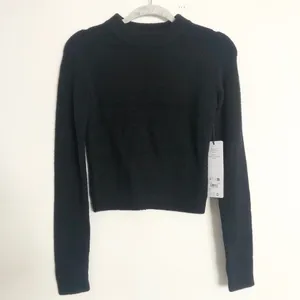Alo Yoga Snuggle Up Sweater Long Sleeve Black S thumbnail 7