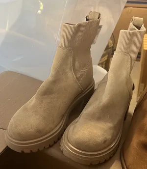 Steve Madden Hayle Suede Leather Chunky Boots thumbnail 11
