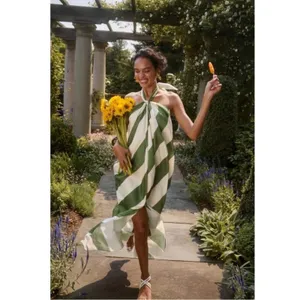 Ronny Kobo Chantell Dress in Palm and Ivory thumbnail 4